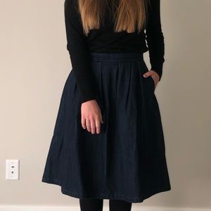 Denim skirt